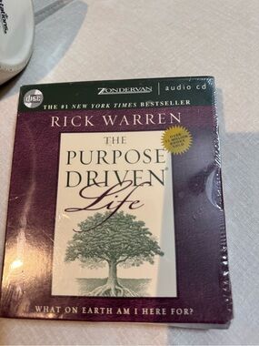 Rick Warren - The Purpose Driven Life (Audio CD) in original wrap audio cd 9 hrs